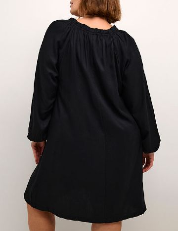 Rochie scurta Kaffe Curve, negru