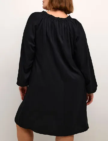 Rochie scurta Kaffe Curve, negru
