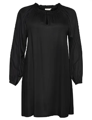 Rochie scurta Kaffe Curve, negru