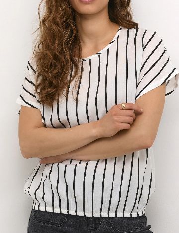 Bluza Kaffe, alb