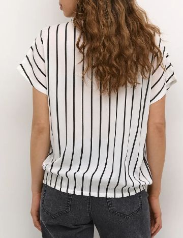 Bluza Kaffe, alb