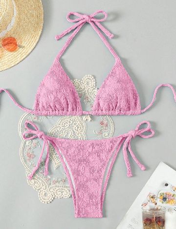 Costum de baie SHEIN, roz