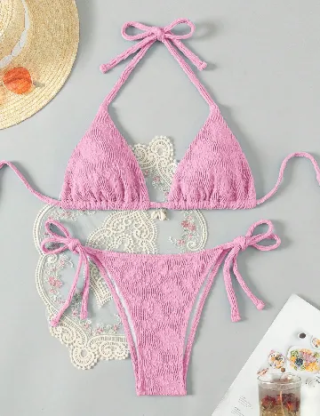 Costum de baie SHEIN, roz
