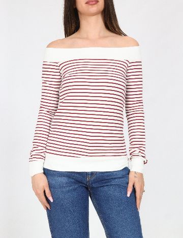 Bluza Bershka, rosu