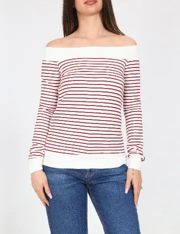 Bluza Bershka, rosu