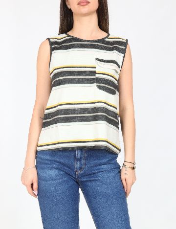 Top Zara, verde