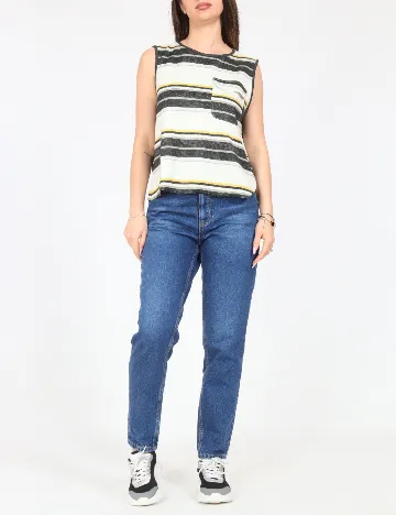 Top Zara, verde