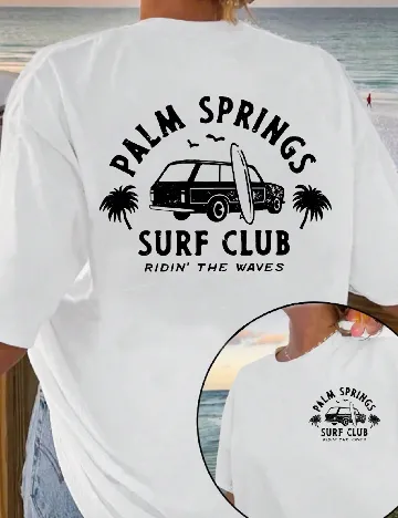 Tricou SHEIN CURVE, alb