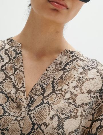 Bluza InWear, imprimeu sarpe
