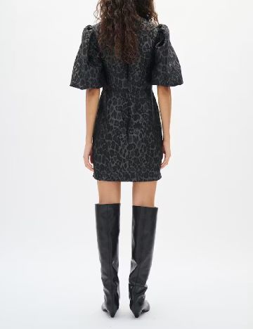 Rochie scurta InWear, gri/negru