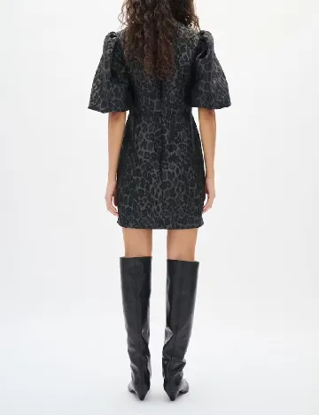 Rochie scurta InWear, gri/negru