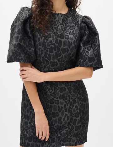 Rochie scurta InWear, gri/negru