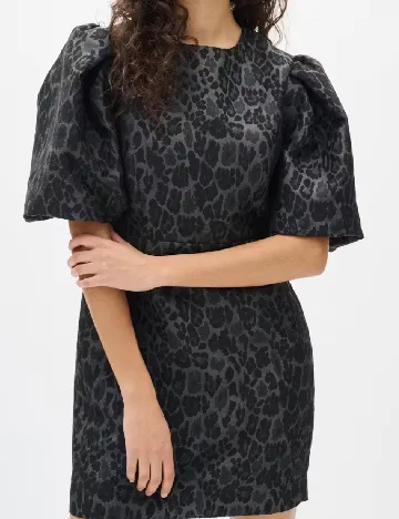 Rochie scurta InWear, gri/negru