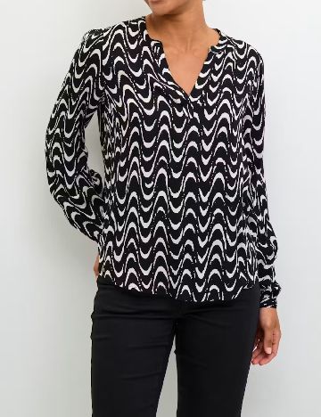 Bluza Kaffe, negru