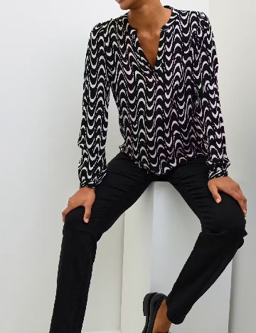 Bluza Kaffe, negru