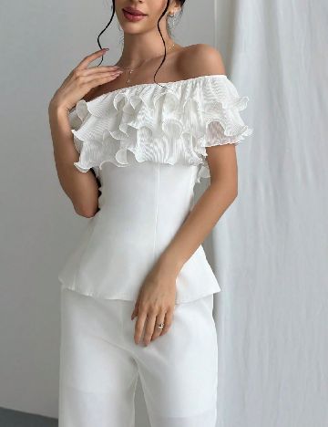 Bluza SHEIN, alb