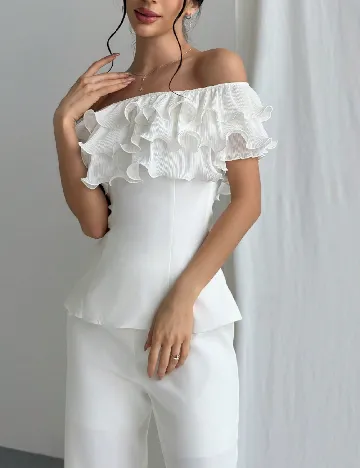 Bluza SHEIN, alb