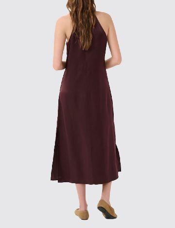 Rochie medie My Essential Wardrobe, visiniu