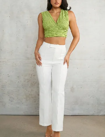 Top SHEIN, verde