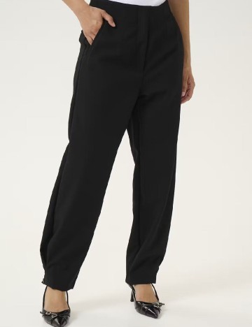 Pantaloni Kaffe, negru