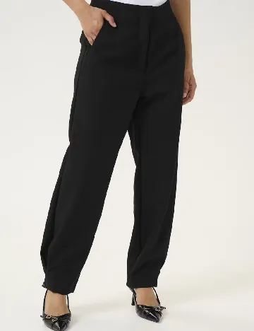 Pantaloni Kaffe, negru