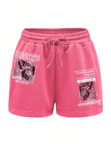 Pantaloni scurti SHEIN, roz