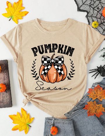Tricou SHEIN, crem