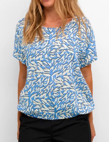 Bluza Kaffe, albastru
