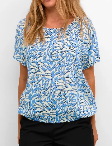 Bluza Kaffe, albastru