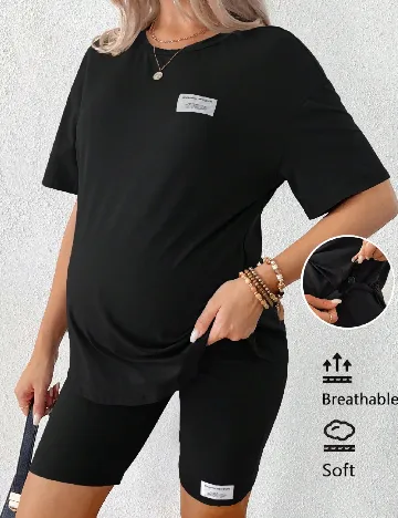 Compleu SHEIN Maternity, negru