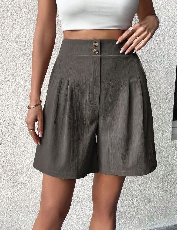 Pantaloni scurti SHEIN, gri