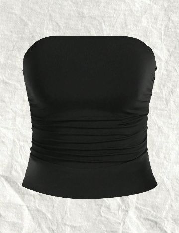 Top SHEIN CURVE, negru