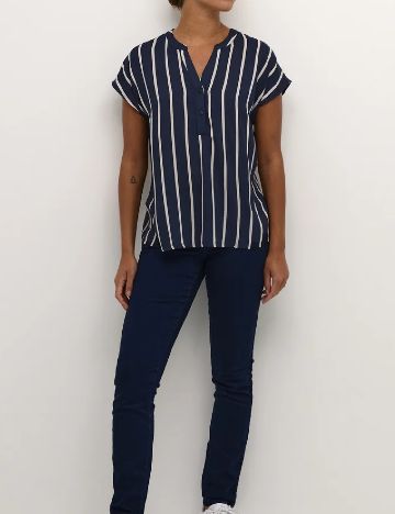 Bluza Kaffe, bleumarin
