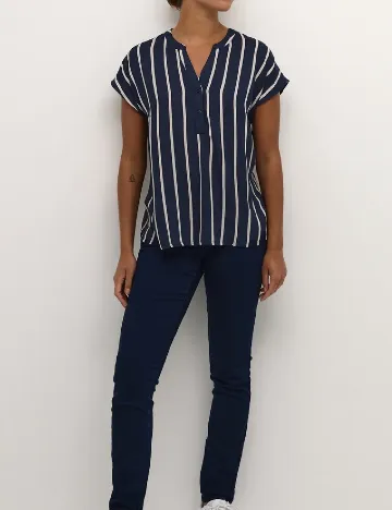 Bluza Kaffe, bleumarin