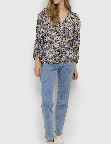 Bluza Kaffe, mix culori