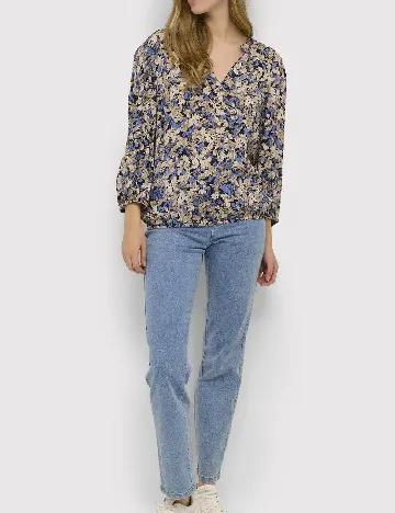 Bluza Kaffe, mix culori
