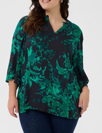 Bluza Kaffe Curve, negru