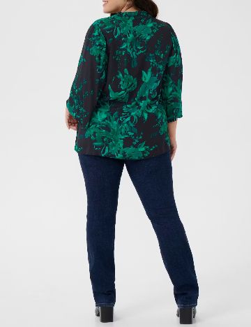 Bluza Kaffe Curve, negru