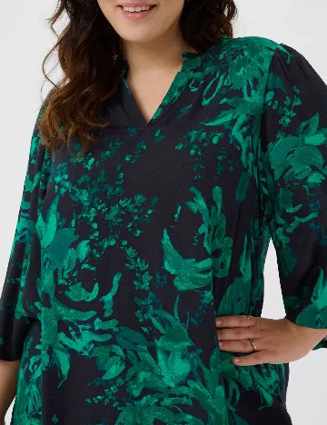Bluza Kaffe Curve, negru