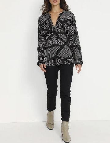 Bluza Kaffe, negru