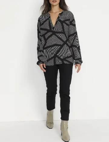 Bluza Kaffe, negru