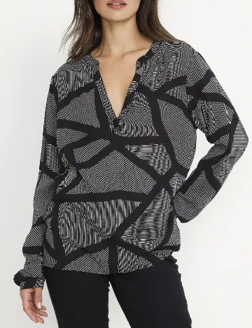 Bluza Kaffe, negru