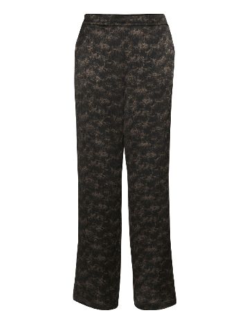 Pantaloni Karen By Simonsen, maro inchis