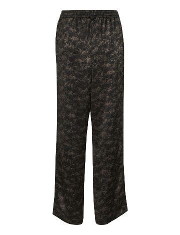 Pantaloni Karen By Simonsen, maro inchis
