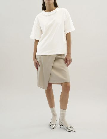Tricou Karen By Simonsen, alb