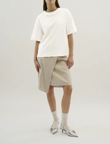 Tricou Karen By Simonsen, alb