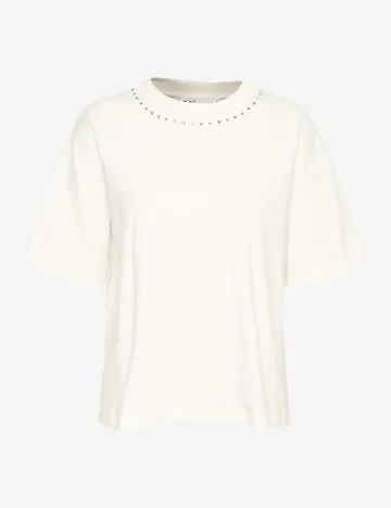 Tricou Karen By Simonsen, alb