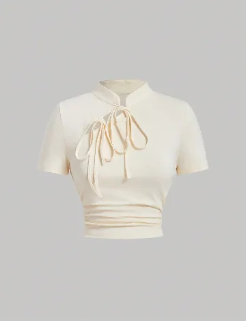 Top SHEIN, crem