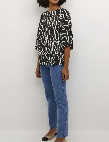 Bluza Kaffe, negru