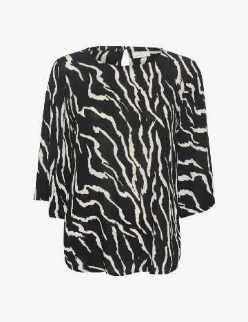 Bluza Kaffe, negru